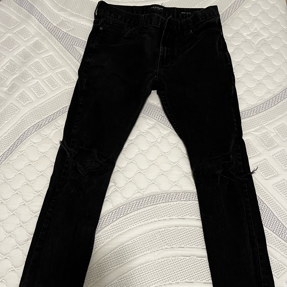 pacsun Skinny Black Jeans